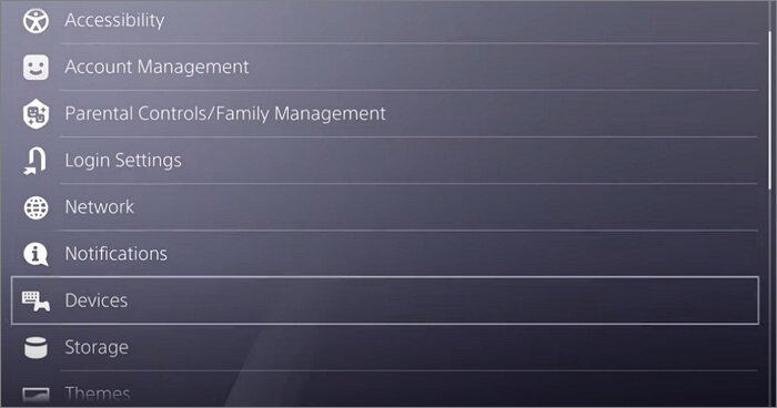 PS4 step1용 Seagate 외장 하드 드라이브 설정