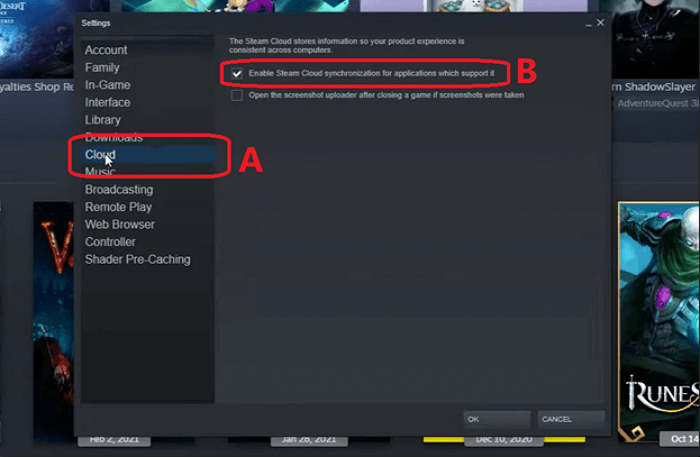 Steam을 통해 Monster Hunter 게임 저장 복구