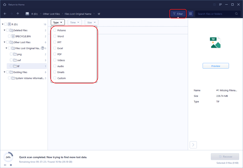 recover deleted files from external hard drive