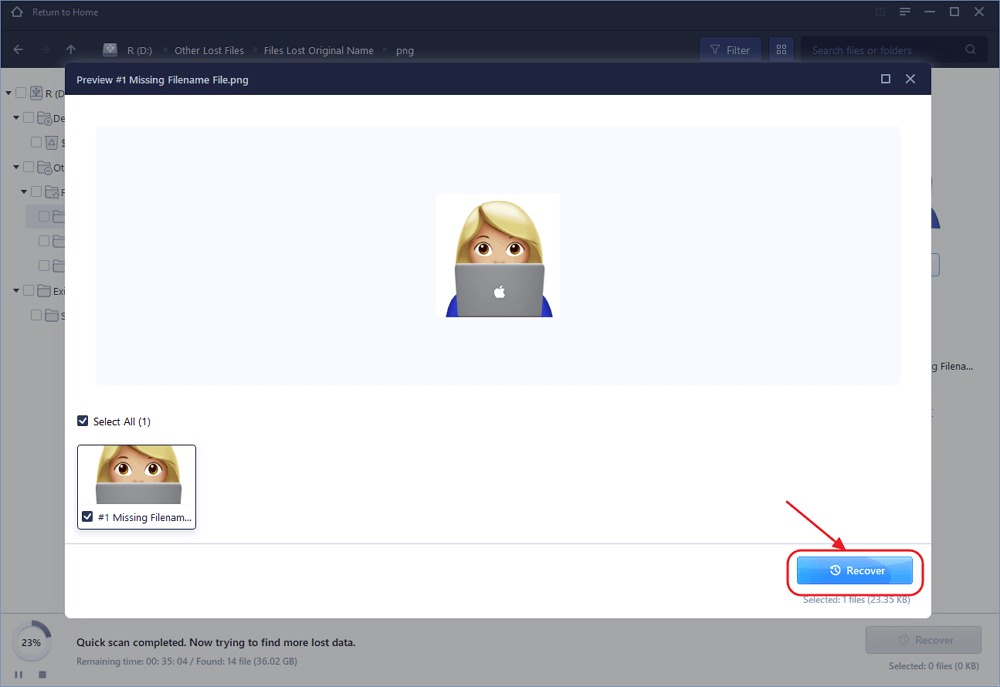 recover deleted files from USB flash drive
