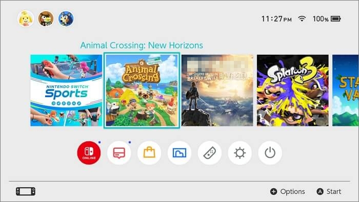 데이터를 복원할 게임을 선택하십시오