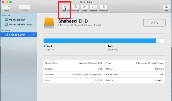 응급처치를 클릭하세요