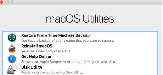 Time Machine으로 Mac 데이터 복구
