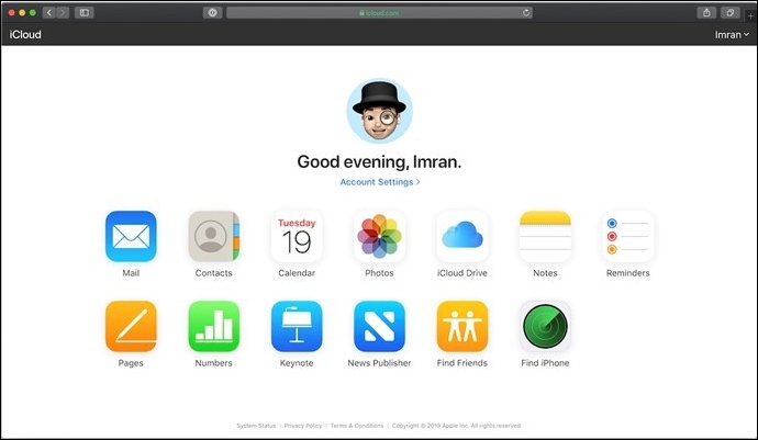 iCloud에서 Mac 파일 복구
