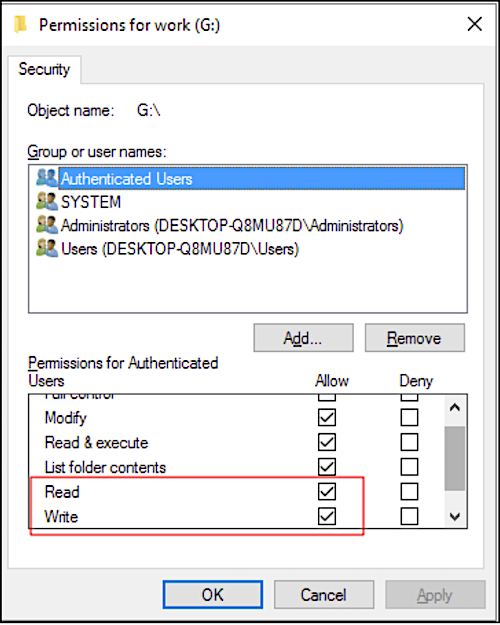 Windows 11에서 읽기 전용 권한 변경