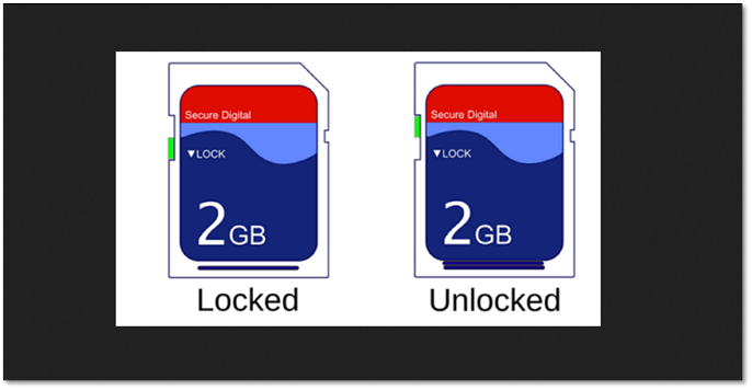 스위치가 잠겨 있는지 확인하세요