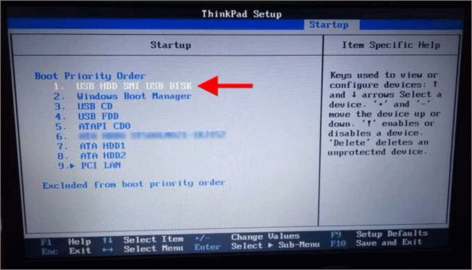 ssd를 부팅 드라이브로 설정