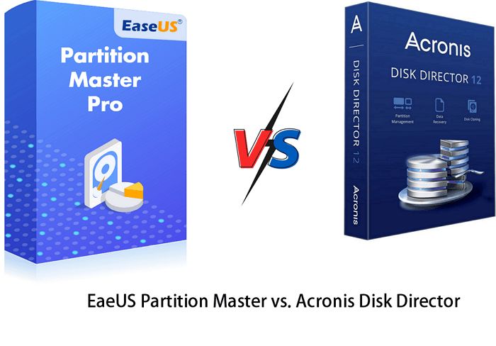 EaseUS 파티션 마스터 대 Acronis 디스크 디렉터