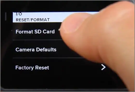 형식-sd-card-on-gopro-hero
