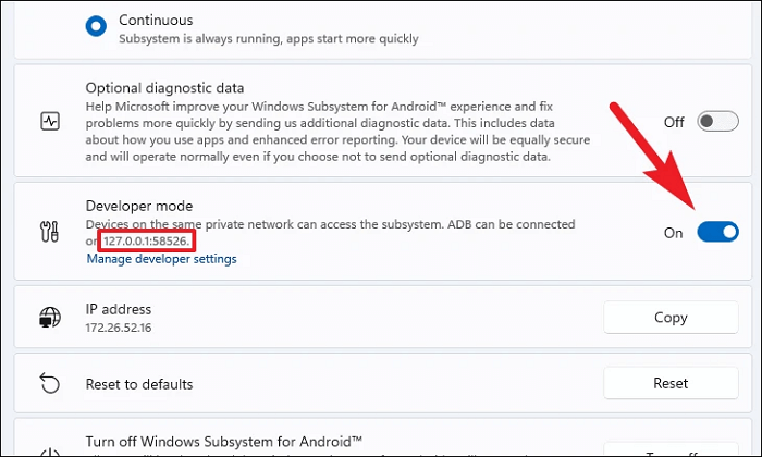 Windows 11에서 개발자 모드 활성화
