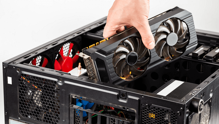 그래픽 카드 설치