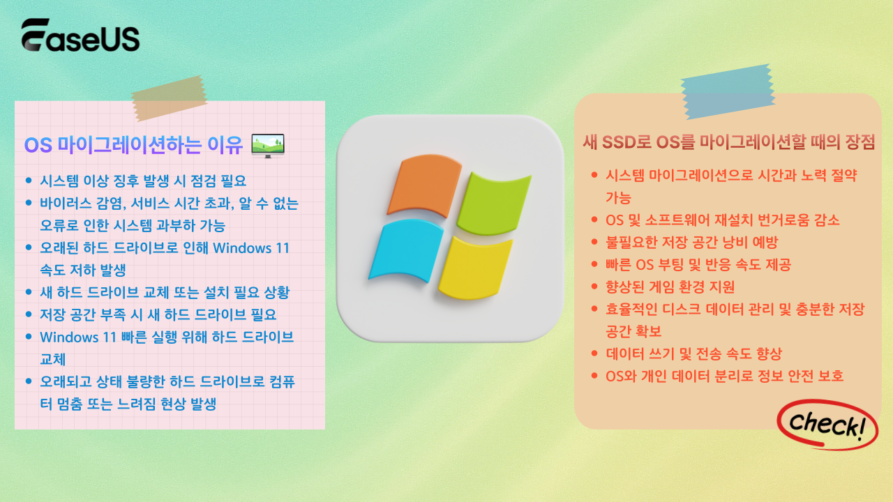 OS 마이그레이션하는 이유 및 장점