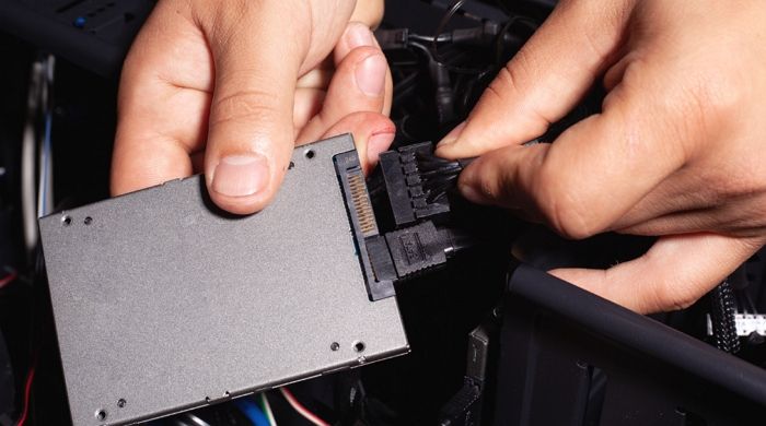 SSD를 보조 드라이브로 사용