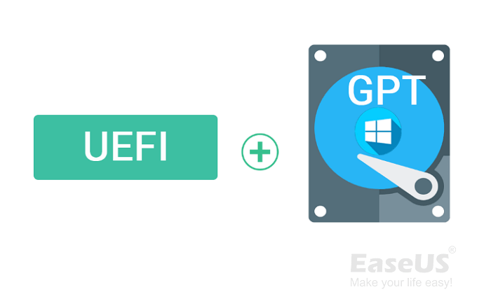 GPT 디스크의 UEFI 부팅 모드