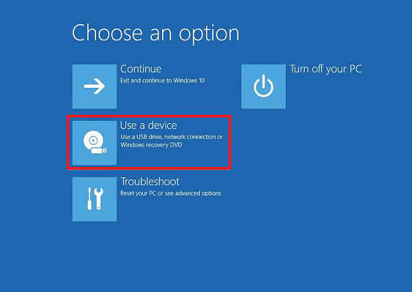 장치 옵션 사용