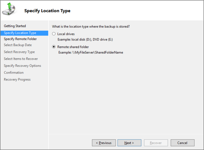 romote 공유 폴더