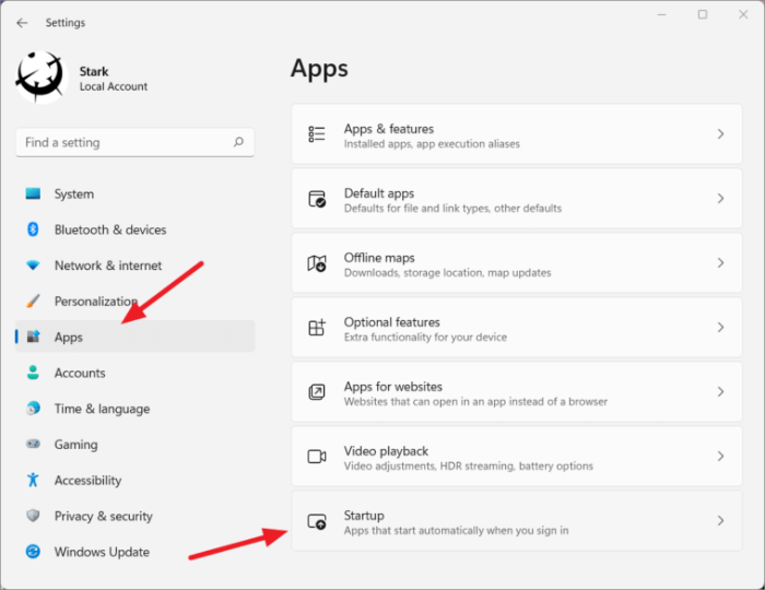 설정 2단계에서 Windows의 OneDrive 백업 중지