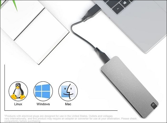16TB 휴대용 SSD