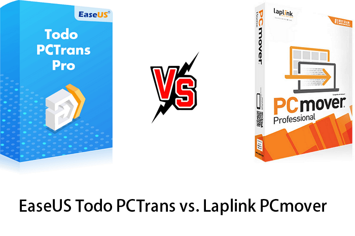EaseUS Todo PCTrans 대 Laplink PCmover