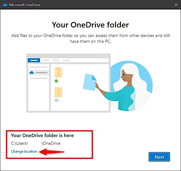 위치 변경 옵션을 탭하십시오.
