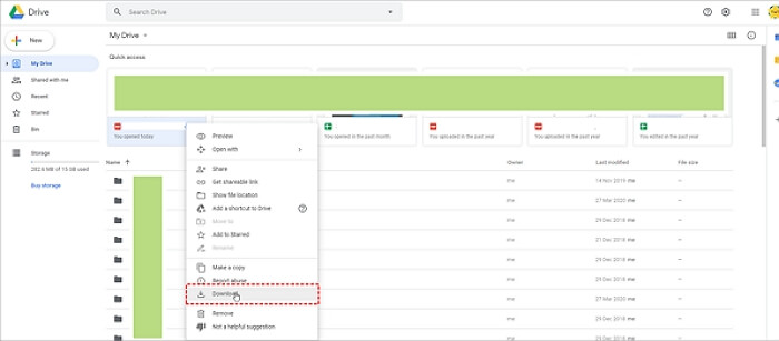 구글드라이브 다운로드