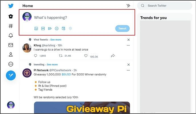 무슨 일이 일어나고 있는지 기능에 액세스