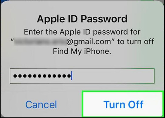 내 아이폰 찾기 끄기