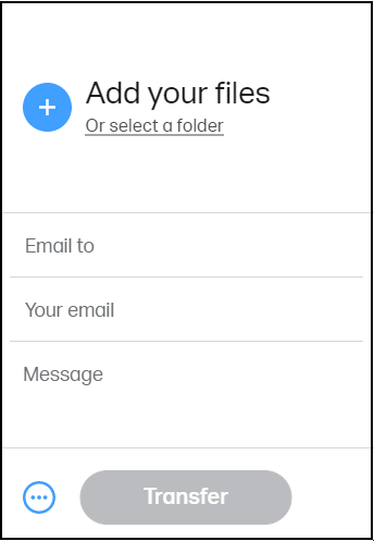 wetransfer에 파일 추가