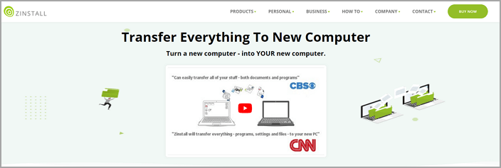 zinstall 인터페이스