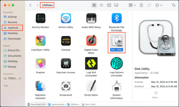 디스크 유틸리티-1