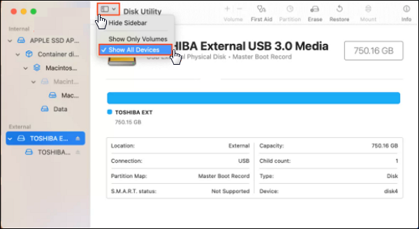 디스크 유틸리티-2