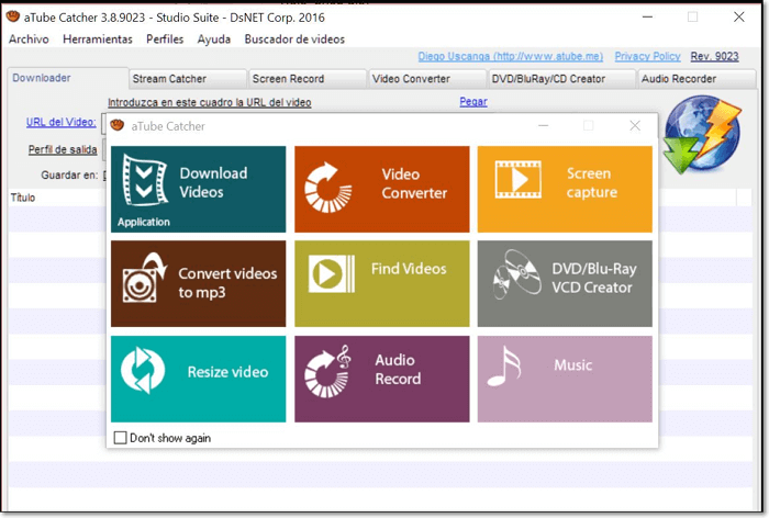 최고의 YouTube to MP3 변환기 - A Tube Catcher