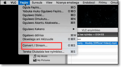 VLC 가져오기 mkv 파일