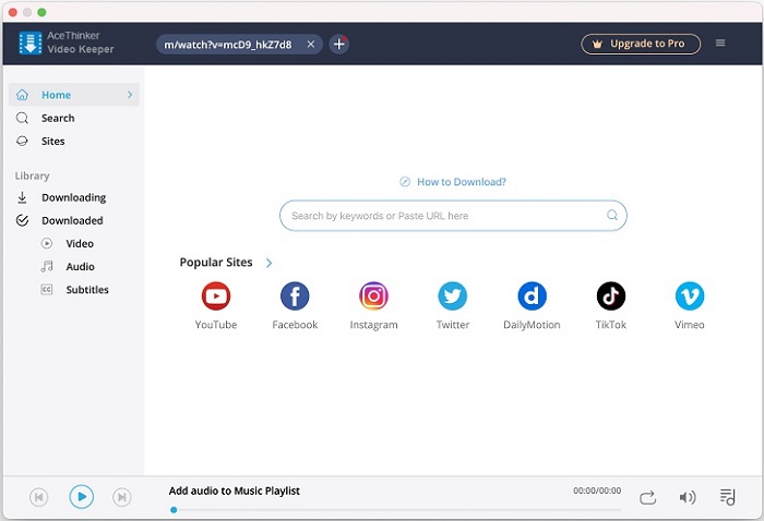 Acethinker 비디오 키퍼