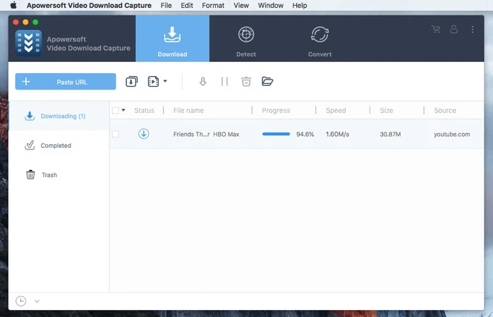 Mac용 Apowersoft 비디오 다운로더