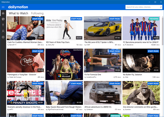 데일리모션 사이트