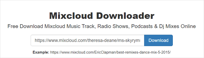 Mixcloud에서 온라인으로 음악을 다운로드하는 방법