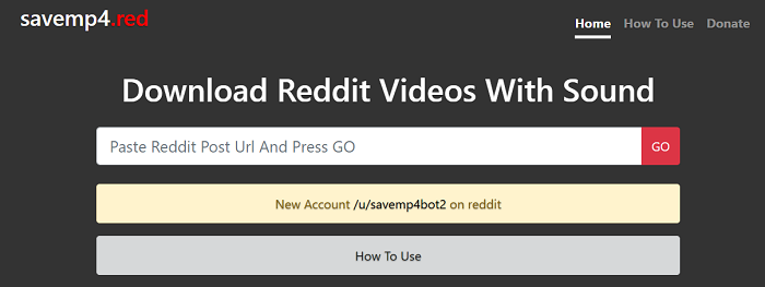 Reddit용 SaveMP4