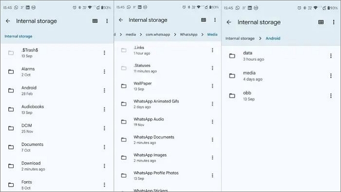파일 관리자 안드로이드에서 파일 찾기