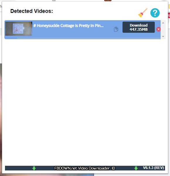 facebook 비디오를 HD로 다운로드 방법