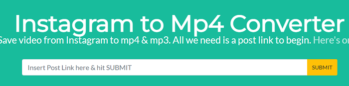 온라인 인스타그램 오디오 다운로더