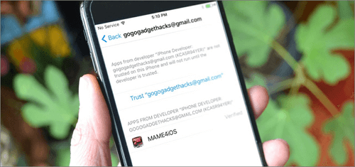 SPP 스토어 없이 iPhone에서 앱 사이드로드