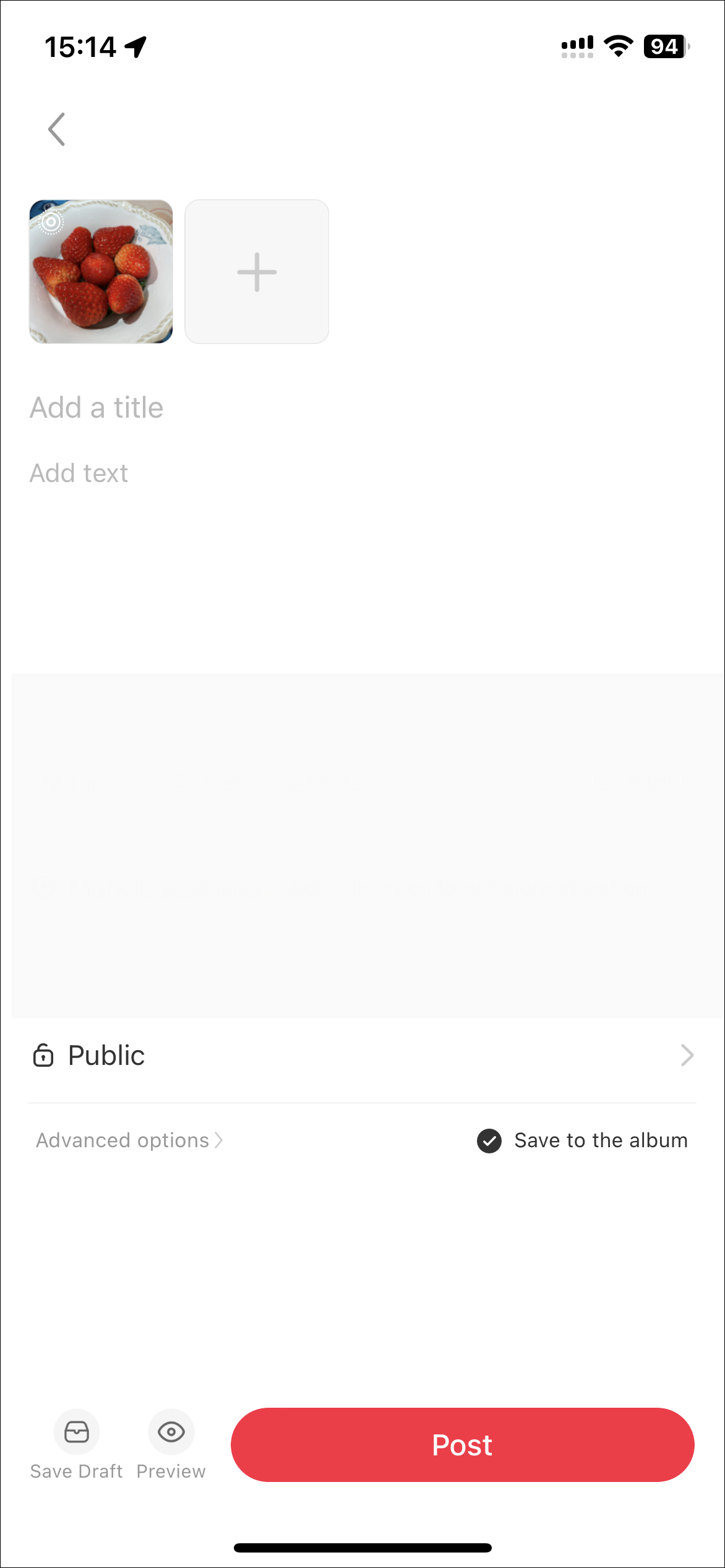rednote 포스트