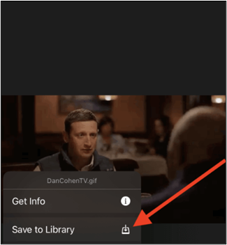 아이폰 라이브러리에 저장