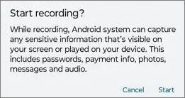 화면 녹화를 통한 상태 저장