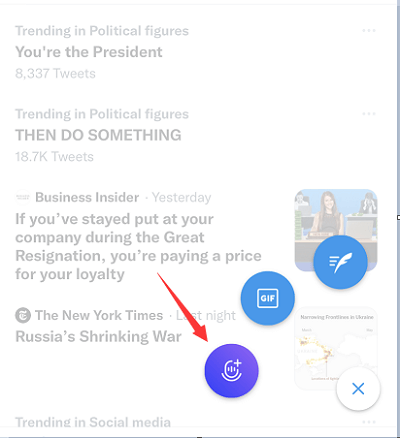 1단계 - Twitter 공간 기록