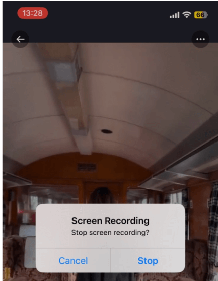 아이폰에서 녹음을 중지하세요