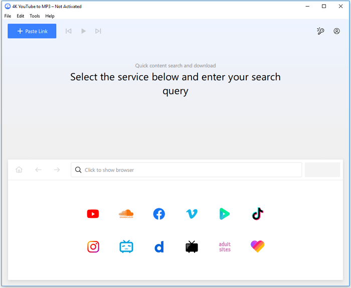 4K YouTube를 MP3로
