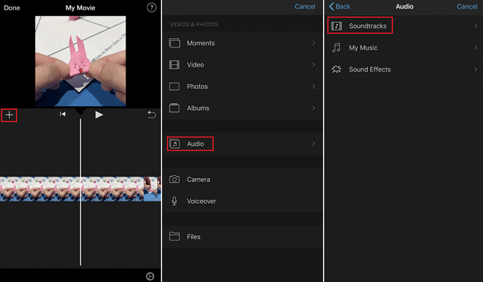 iOS에서 비디오에 배경 음악을 추가