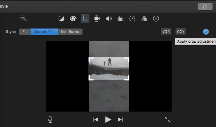 Mac의 비디오에서 로고 제거
